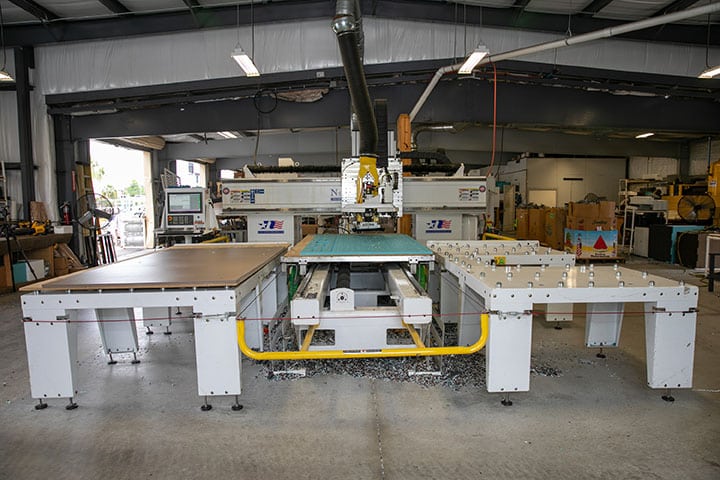 Inside our Florida workshop