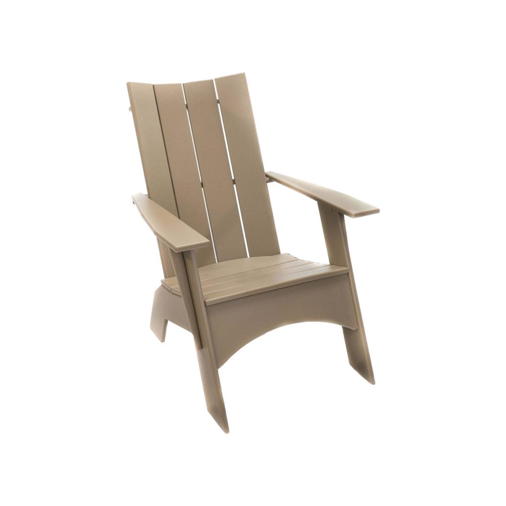 Official Weatherwood Hampton Adirondack Chair for a two-chair patio arrangement