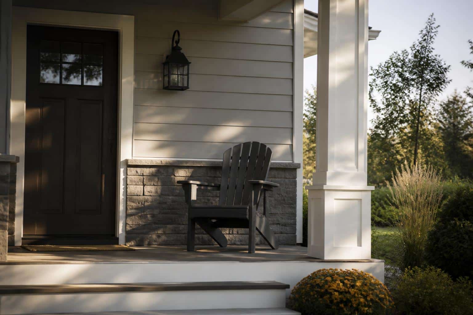Adirondack Chairs on a Small Porch: Fit, Angle, and Layout
