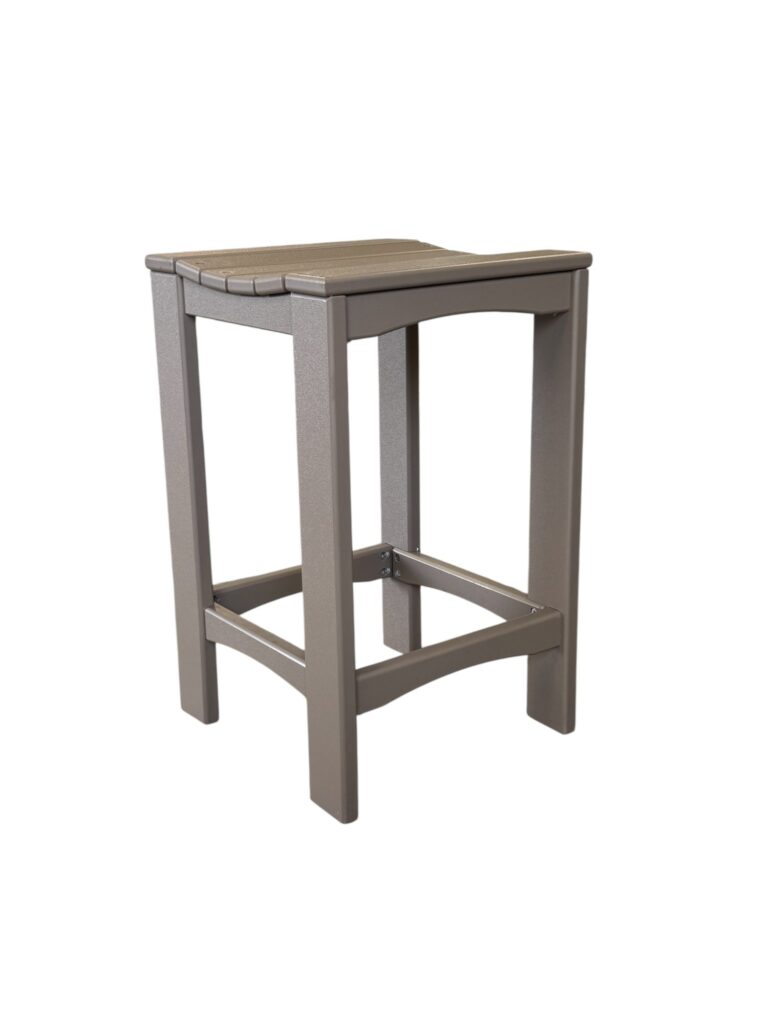 Weatherwood outdoor counter height stool