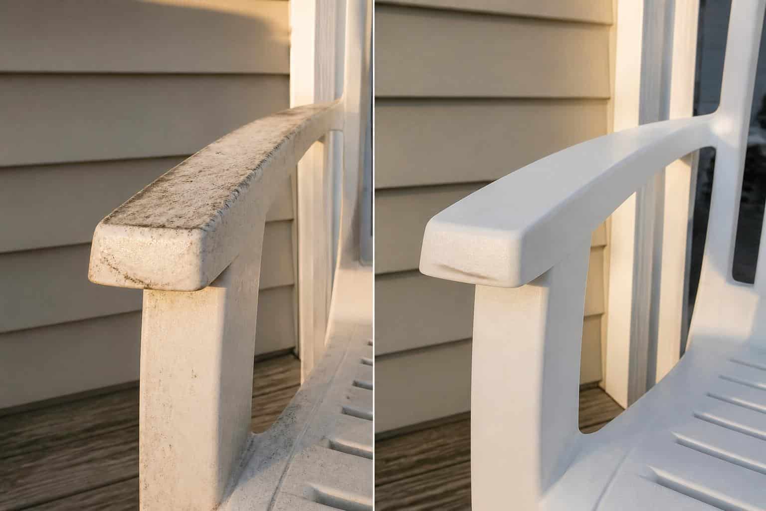 Removing Tough Stains from Plastic Patio Furniture