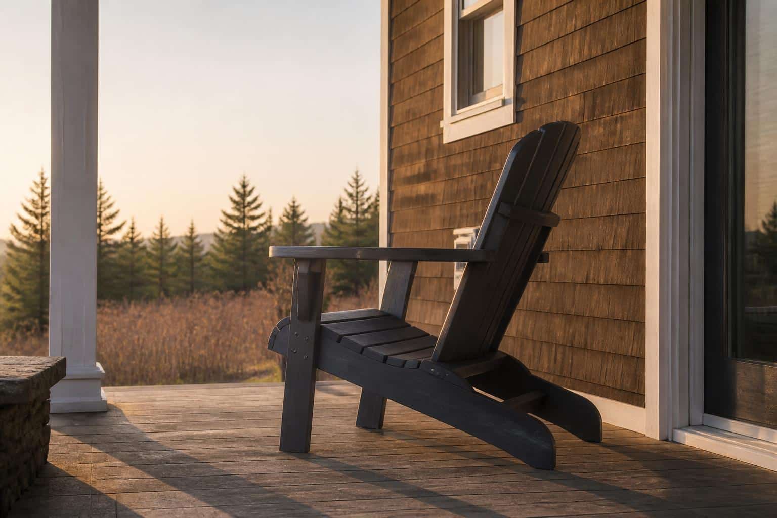 Why Adirondack Chairs Are So Comfortable (It’s the Geometry)